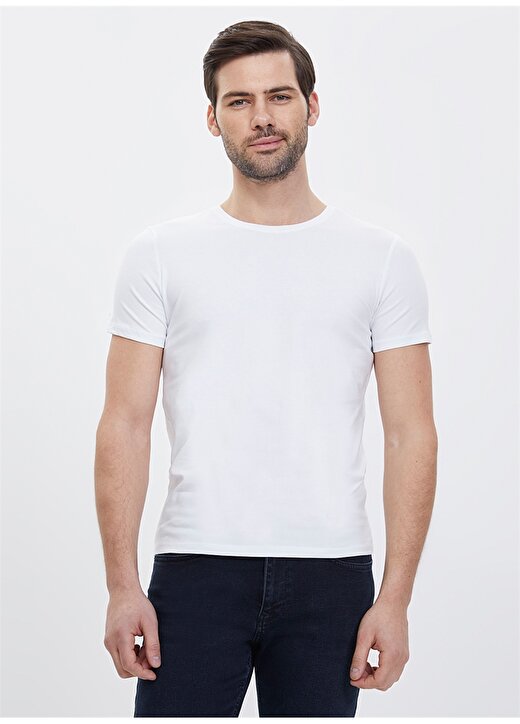 Loft Beyaz T-Shirt 1