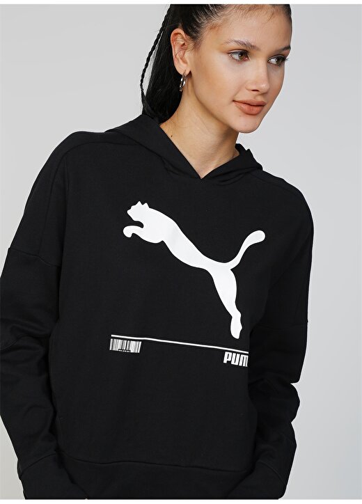 Puma Nu-Tility Kapüşonlu Kadın T-Shirt 1