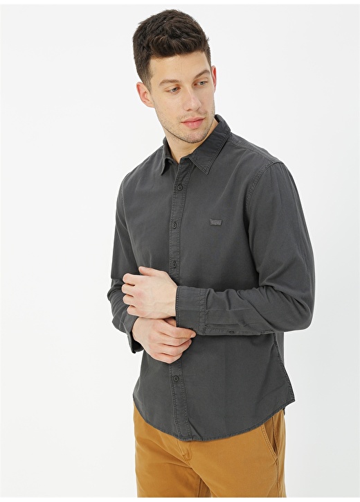 Levis 86625-0000 Ls Battery Hm Shirt Slim Gömlek 3