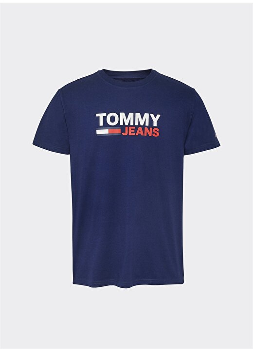 Tommy Jeans Regular Fit Lacivert T-Shirt 2
