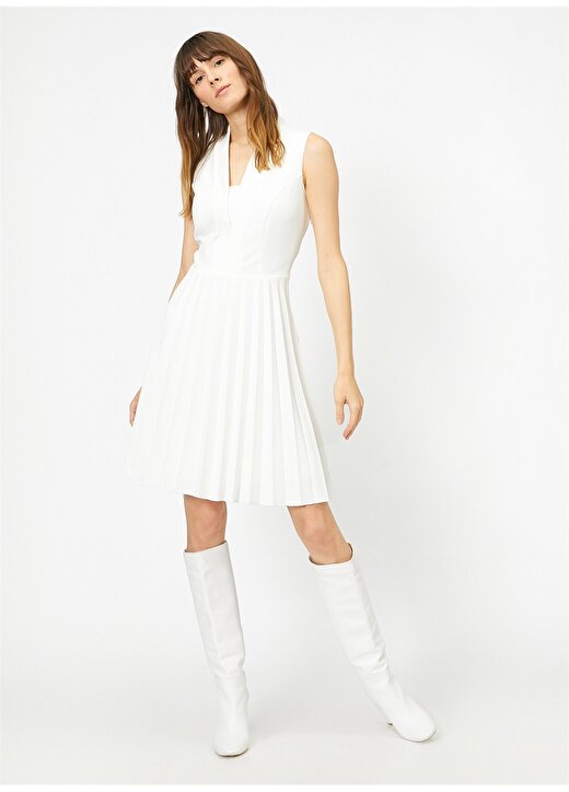 Koton Beyaz Elbise 1