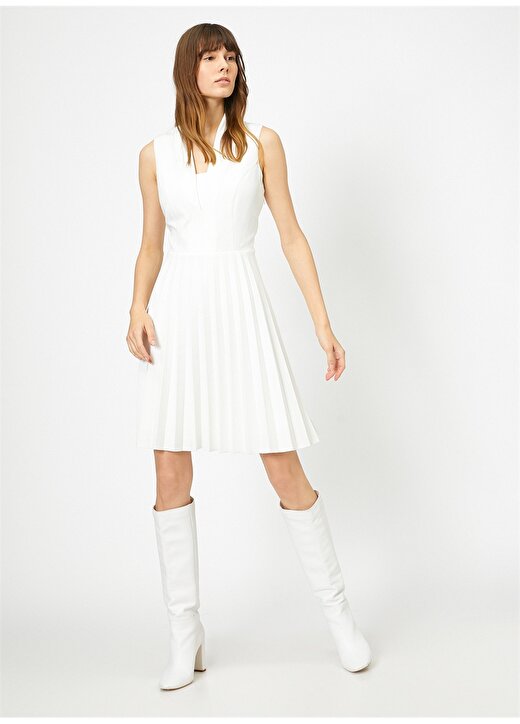 Koton Beyaz Elbise 2