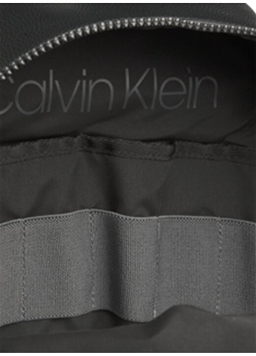 Calvin Klein Striped Logo PU Round Sırt Çantası 3