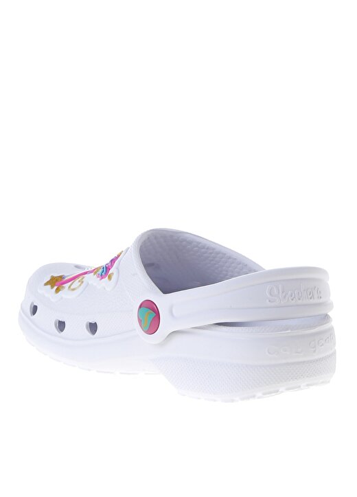 Skechers 308003N Wmlt Heart Charmer Beyaz Kız Çocuk Sandalet 2