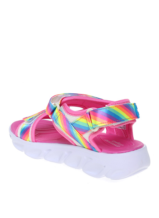 Skechers Çok Renkli Kız Çocuk Sandalet 20218L MLT HYPNOFLASH RAINBOWLIGHTS      2