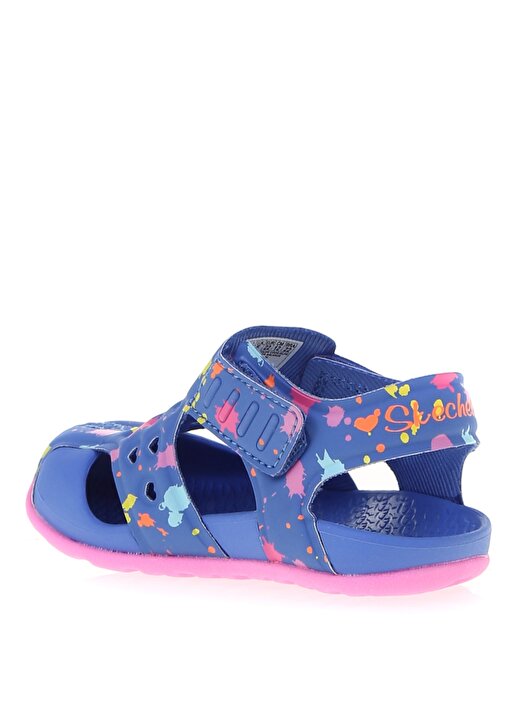 Skechers 86428N Side Wawe Pembe - Mavi Kız Çocuk Sandalet 2