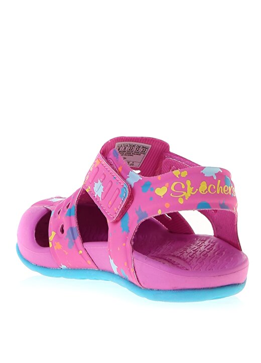 Skechers 86428N Side Wawe Pembe Kız Çocuk Sandalet 2
