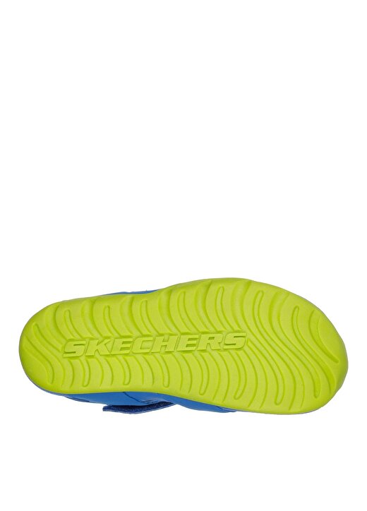 Skechers 92330L Bllm Side W Mavi - Yeşil Erkek Çocuk Sandalet 3