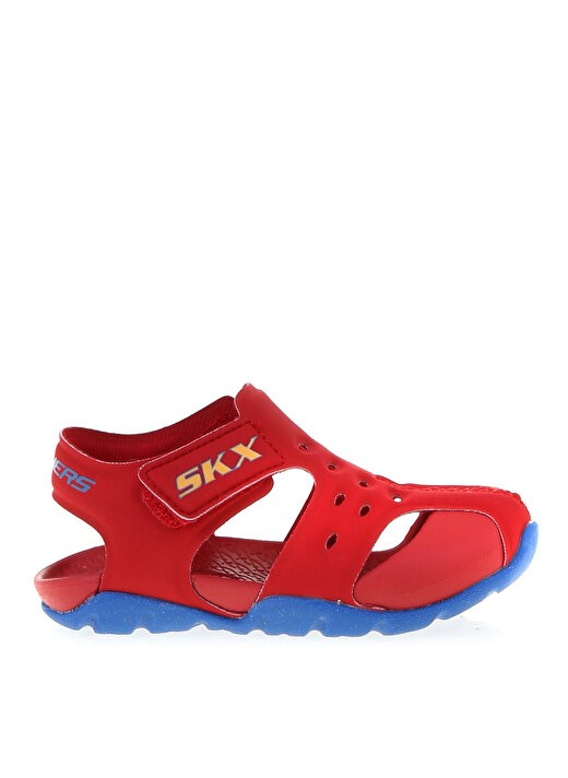 Skechers 92330N Rdbl Side Wave     Kırmızı - Mavi Erkek Çocuk Sandalet 1