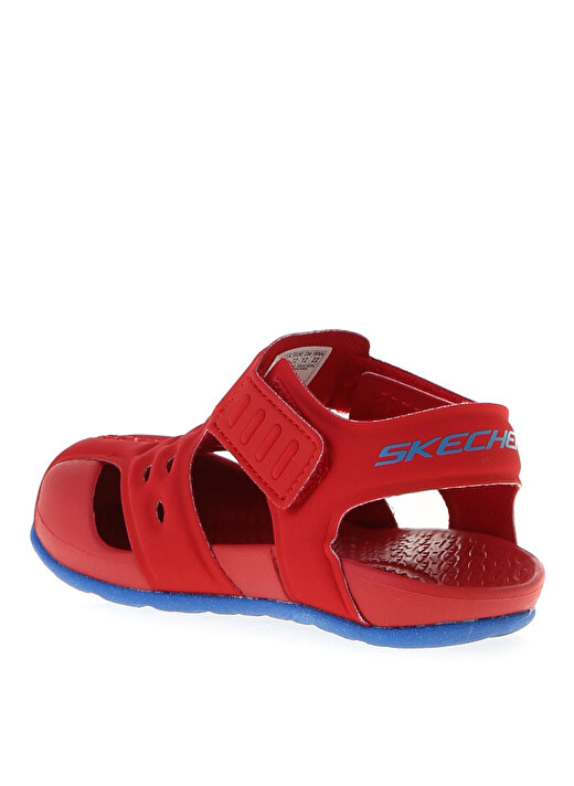 Skechers 92330N Rdbl Side Wave     Kırmızı - Mavi Erkek Çocuk Sandalet 2