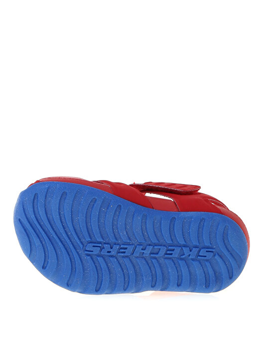 Skechers 92330N Rdbl Side Wave     Kırmızı - Mavi Erkek Çocuk Sandalet 3