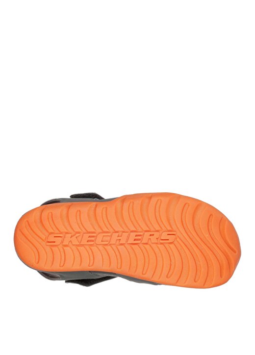 Skechers 92330N Ccor Side Wave Gri - Turuncu Erkek Çocuk Sandalet 3