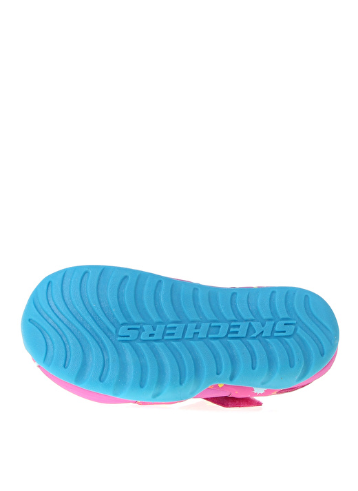 Skechers Pembe Kız Çocuk Sandalet 86428L HPTQ SIDE WAVE 3