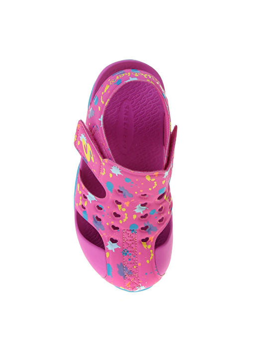 Skechers Pembe Kız Çocuk Sandalet 86428L HPTQ SIDE WAVE 4