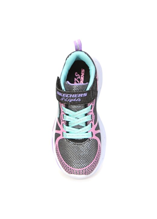 Skechers 302042L BKMT Shimmer Beams-Sporty Glow Kız Çocuk Yürüyüş Ayakkabısı 4