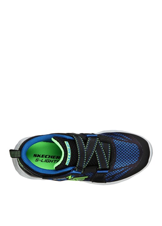 Skechers 400031L Bblm Vortex-Flash - Denlo Siyah - Mavi - Yeşil Erkek Çocuk Yürüyüş Ayakkabısı 2