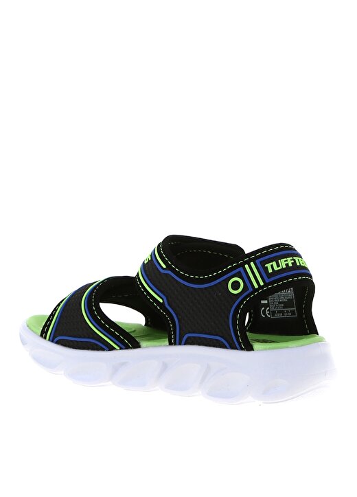 Skechers 90522L Hypno-Splash Siyah - Mavi - Yeşil Erkek Çocuk Sandalet 2