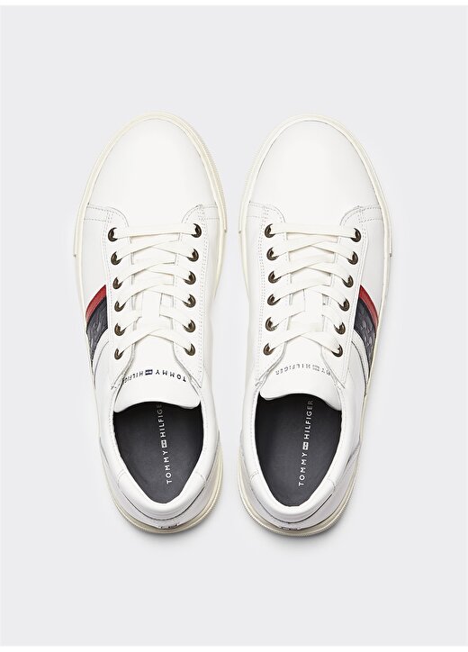 Tommy Hilfiger Fashion Th Leather Cupsole Sneaker 2