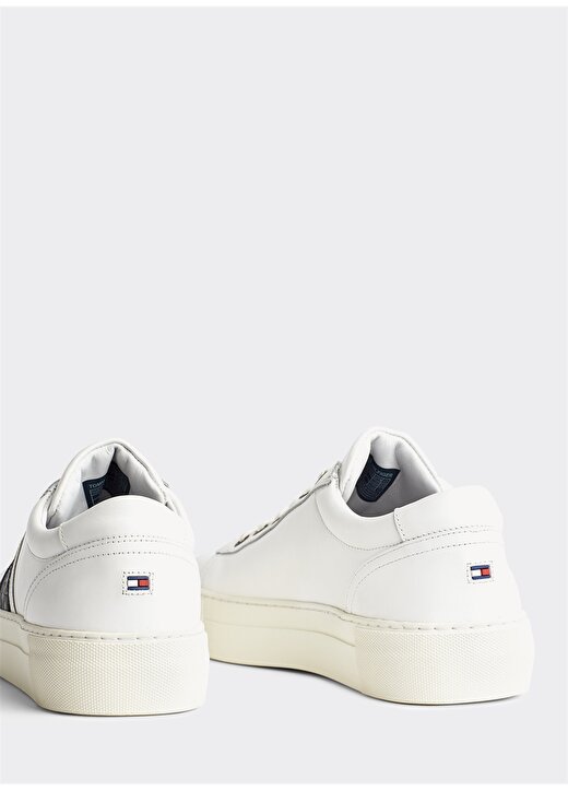 Tommy Hilfiger Fashion Th Leather Cupsole Sneaker 4