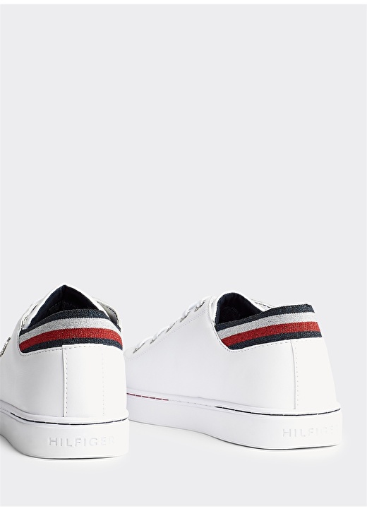 Tommy Hilfiger Beyaz Kadın Sneaker 4