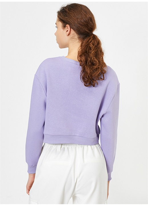 Koton Lila Sweatshirt 4