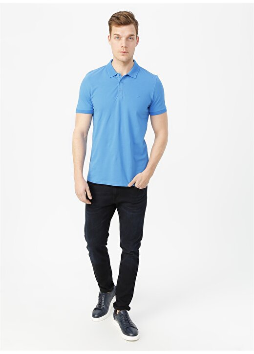 Avva Koyu Mavi T-Shirt 2