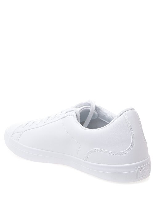 Lacoste Lerond BL 1 Lifestyle Deri Beyaz Erkek Günlük Ayakkabı 2