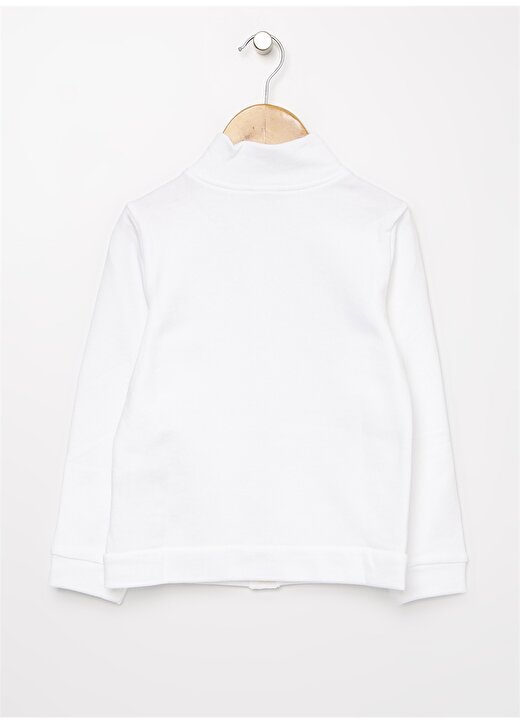 Benetton Beyaz Sweatshirt 2