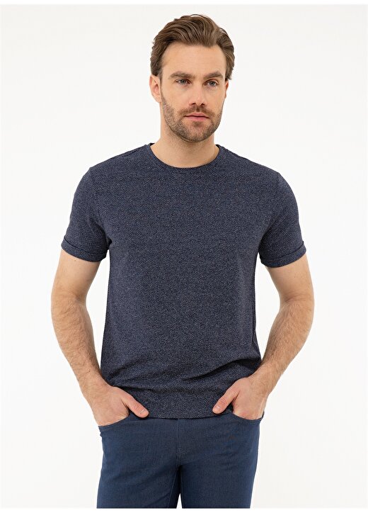 Pierre Cardin Lacivert T-Shirt 2