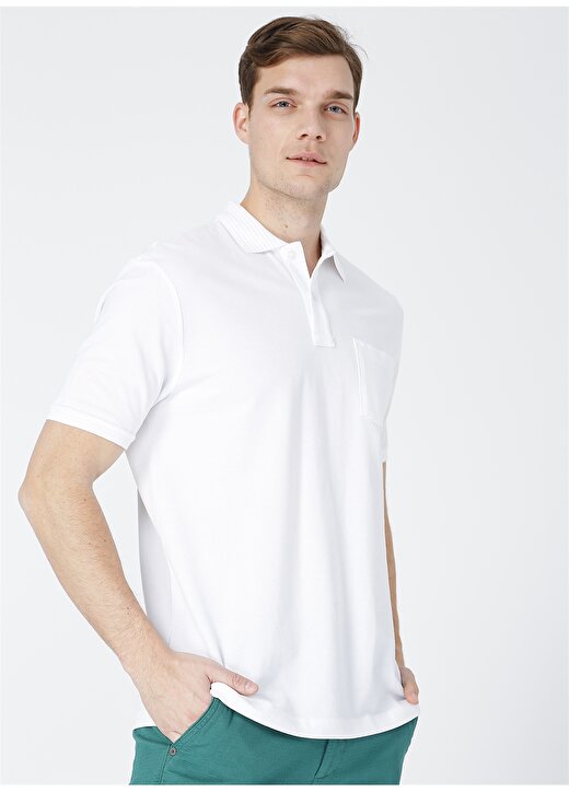 Pierre Cardin Beyaz T-Shirt 3