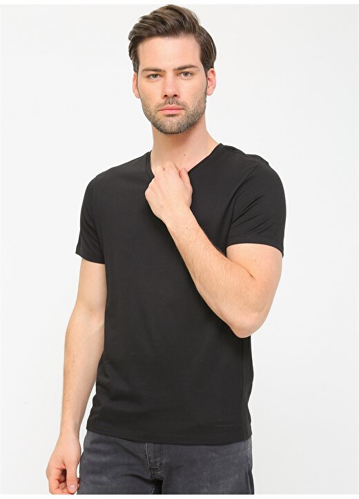 Pierre Cardin Siyah T-Shirt 2