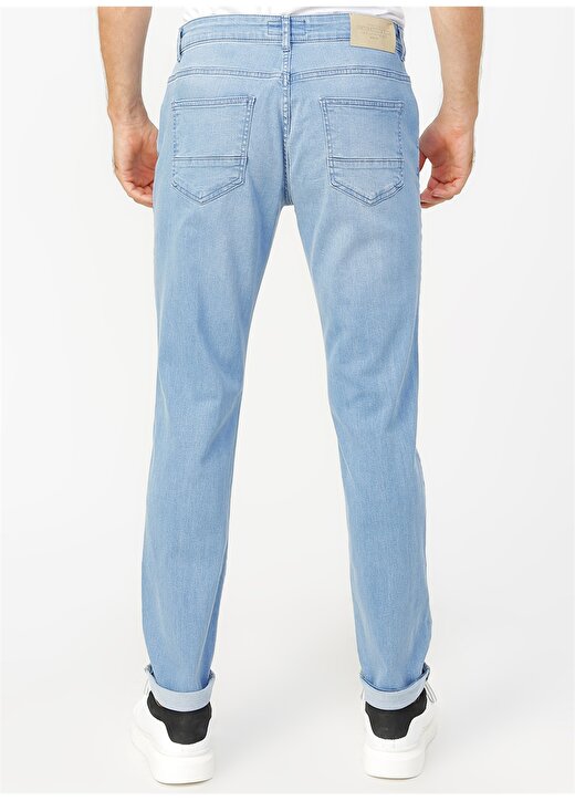 Pierre Cardin Açık Mavi Denim Pantolon 4