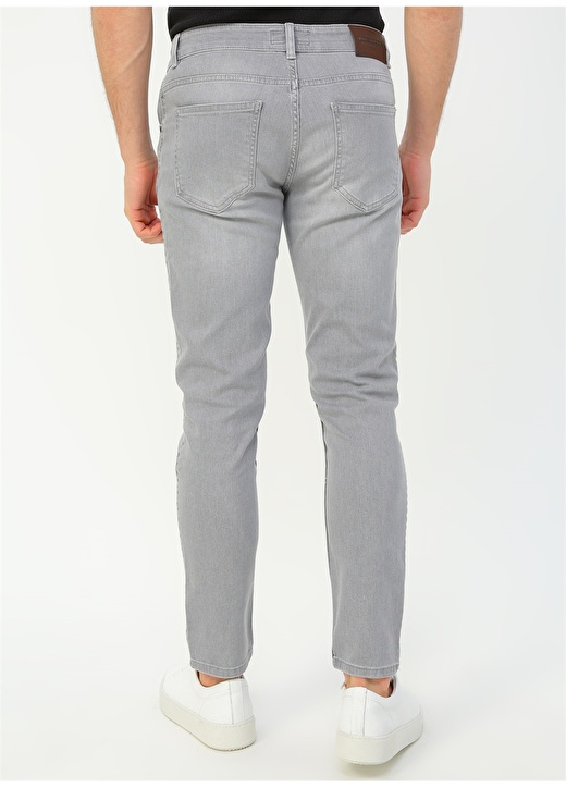 Pierre Cardin Gri Denim Pantolon 4