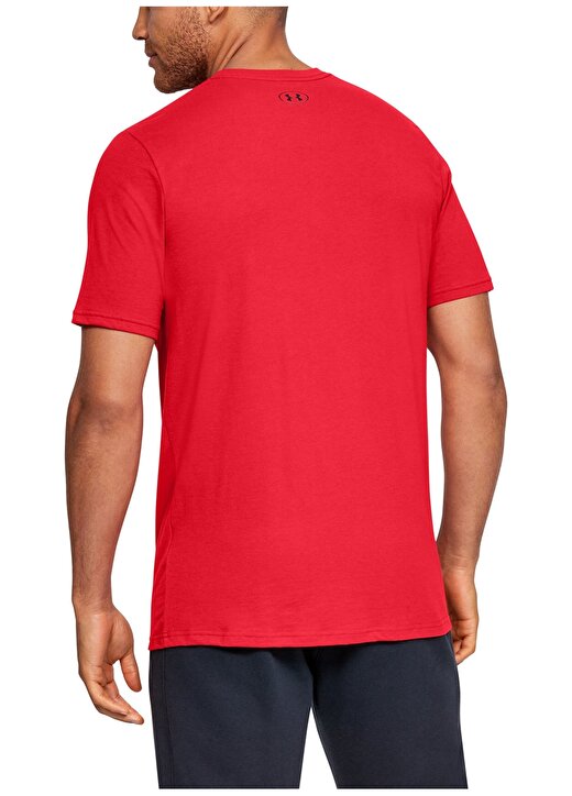 Under Armour 1326849-Ua Gl Foundation Ss T Kırmızı - Beyaz - Siyah Erkek T-Shirt 3