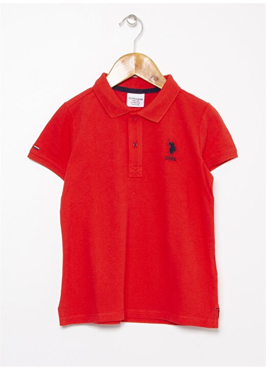 U.S. Polo Assn. Açık Kırmızı Erkek Çocuk T-Shirt 1