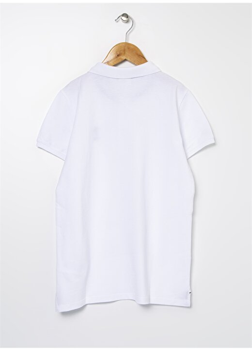U.S. Polo Assn. Düz Beyaz Erkek Çocuk T-Shirt 949152 2