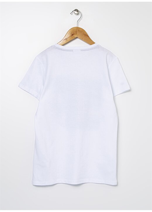 U.S. Polo Assn. Beyaz Erkek Çocuk T-Shirt 2