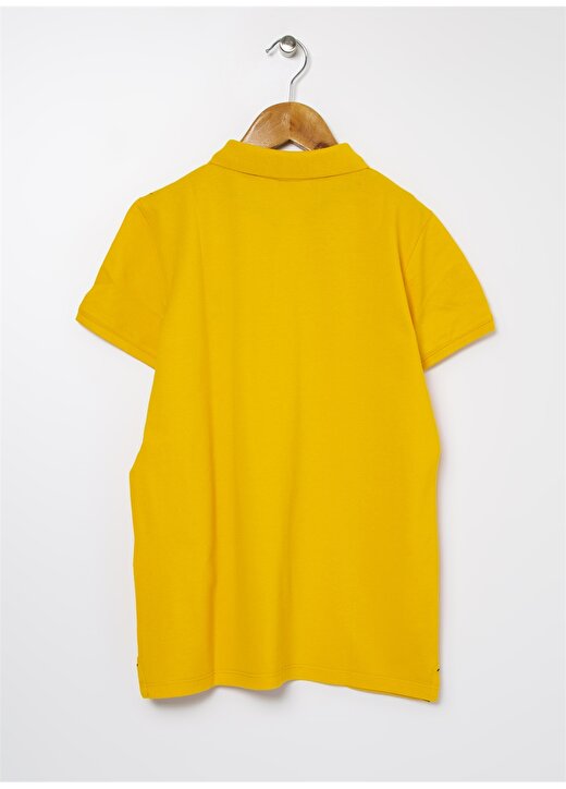 U.S. Polo Assn. Düz Koyu Sarı Erkek Çocuk T-Shirt 949152 2