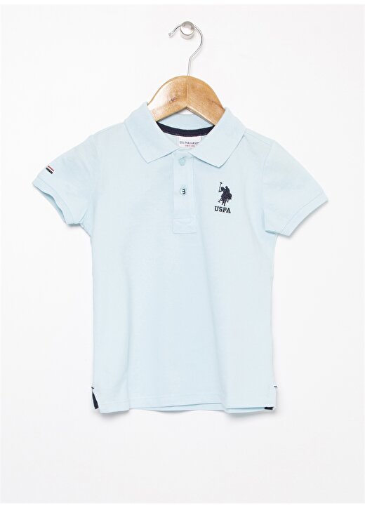 U.S. Polo Assn. Mavi Erkek Çocuk T-Shirt 1