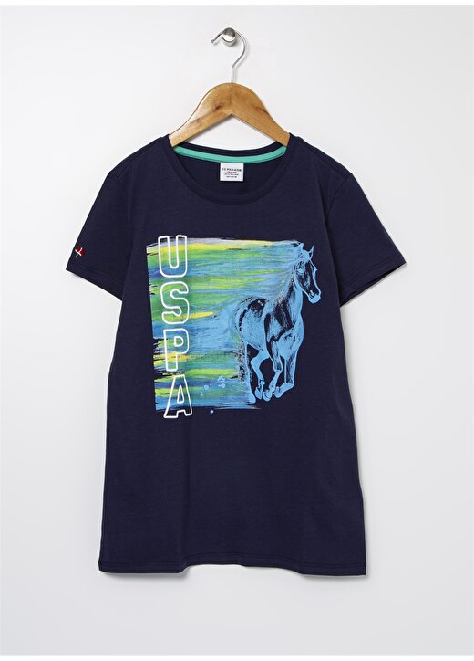 U.S. Polo Assn. Lacivert Erkek Çocuk T-Shirt 1