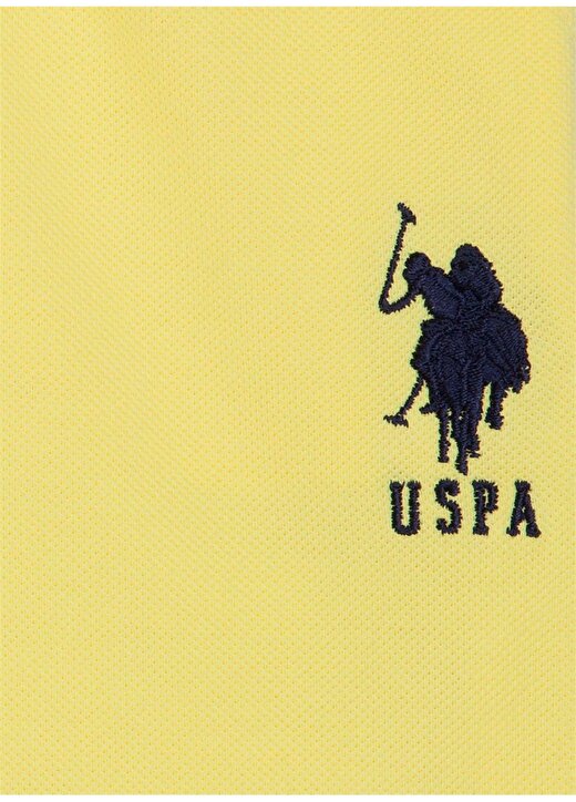 U.S. Polo Assn. Erkek Sarı Şort 3