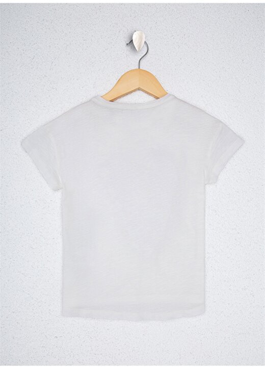 U.S. Polo Assn. Beyaz Kız Çocuk T-Shirt 2
