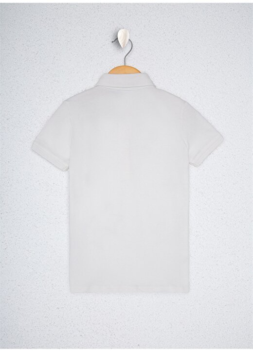 U.S. Polo Assn. Baskılı Beyaz Kız Çocuk T-Shirt 981332 2