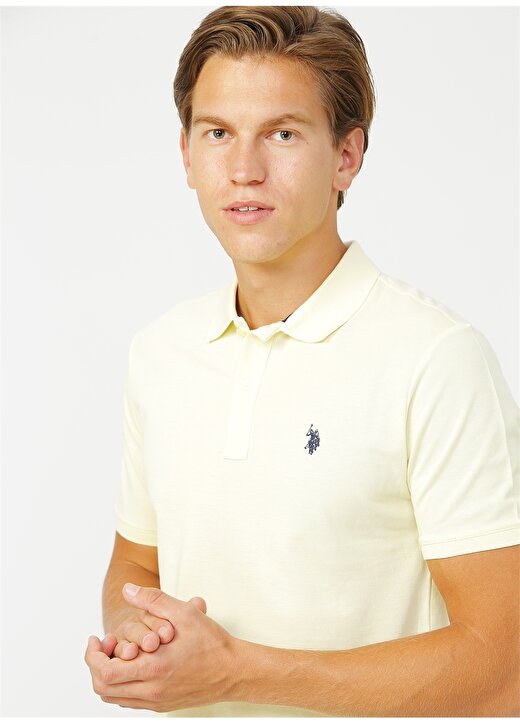 U.S. Polo Assn. Su Yeşili Erkek Polo T-Shirt 3