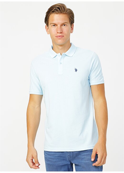 U.S. Polo Assn. Slim Fit Erkek T-Shirt 1