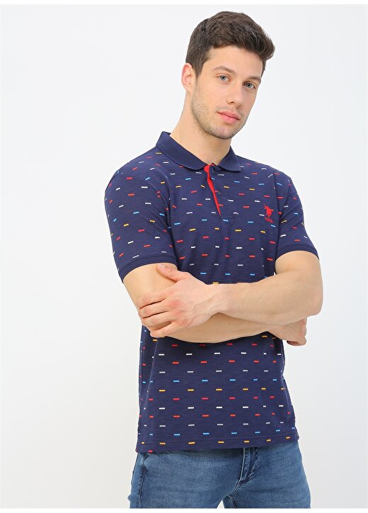 U.S. Polo Assn. Lacivert Erkek Polo T-Shirt 1