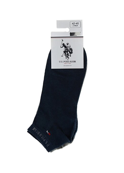 U.S. Polo Assn. Koyu İndigo Erkek Çorap 2