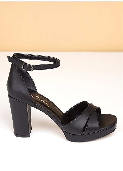 Pierre Cardin Siyah Kadın Topuklu Ayakkabı 1