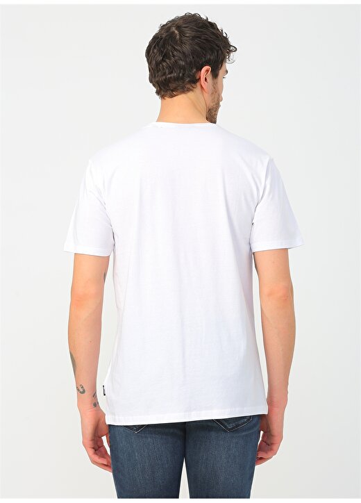 Only & Sons Beyaz Baskılı T-Shirt 4