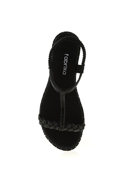 Fabrika Siyah Kadın Sandalet L83-QUARK 4
